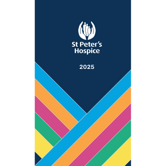 2025 St Peter's Hospice Branded Diary Stripes