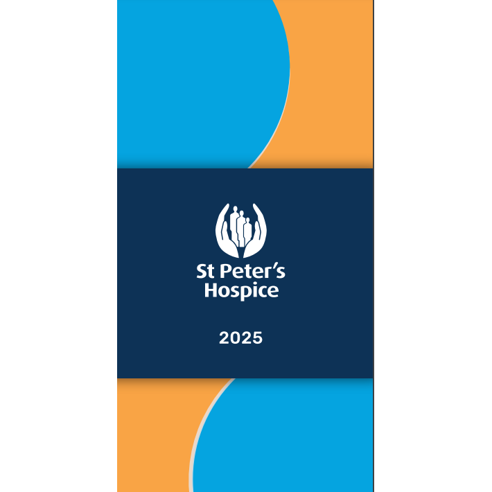 2025 St peter's Hospice Branded Diary Waves