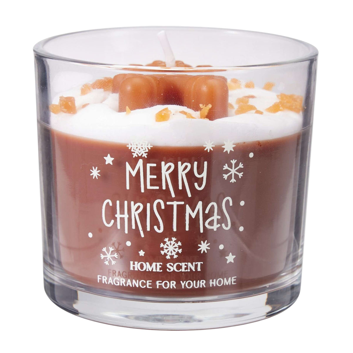 Scented Candle In Glass - 3 Assorted Scents