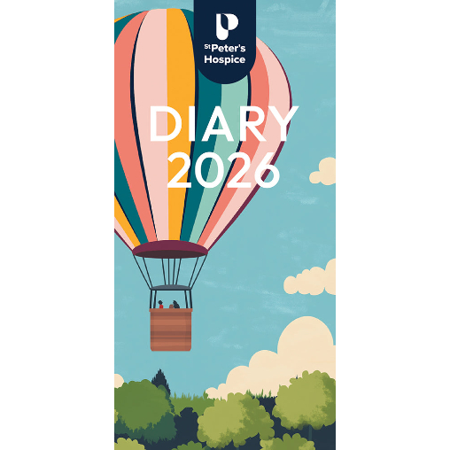 St Peter's Hospice 2026 Branded Hot Air Balloon Diary