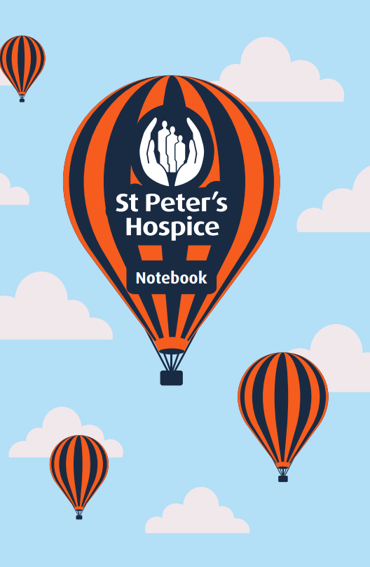 St Peters Hospice Branded Notebook